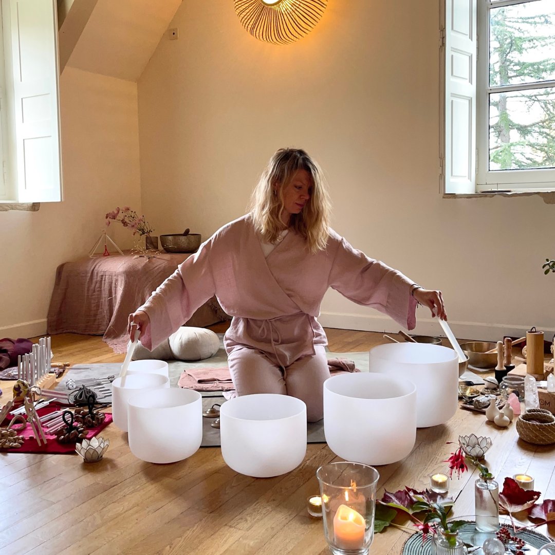 Retraite 1j | Femme Quartz - Yoga, bain sonore, piscine, ateliers (Yvelines 78) - photo 3