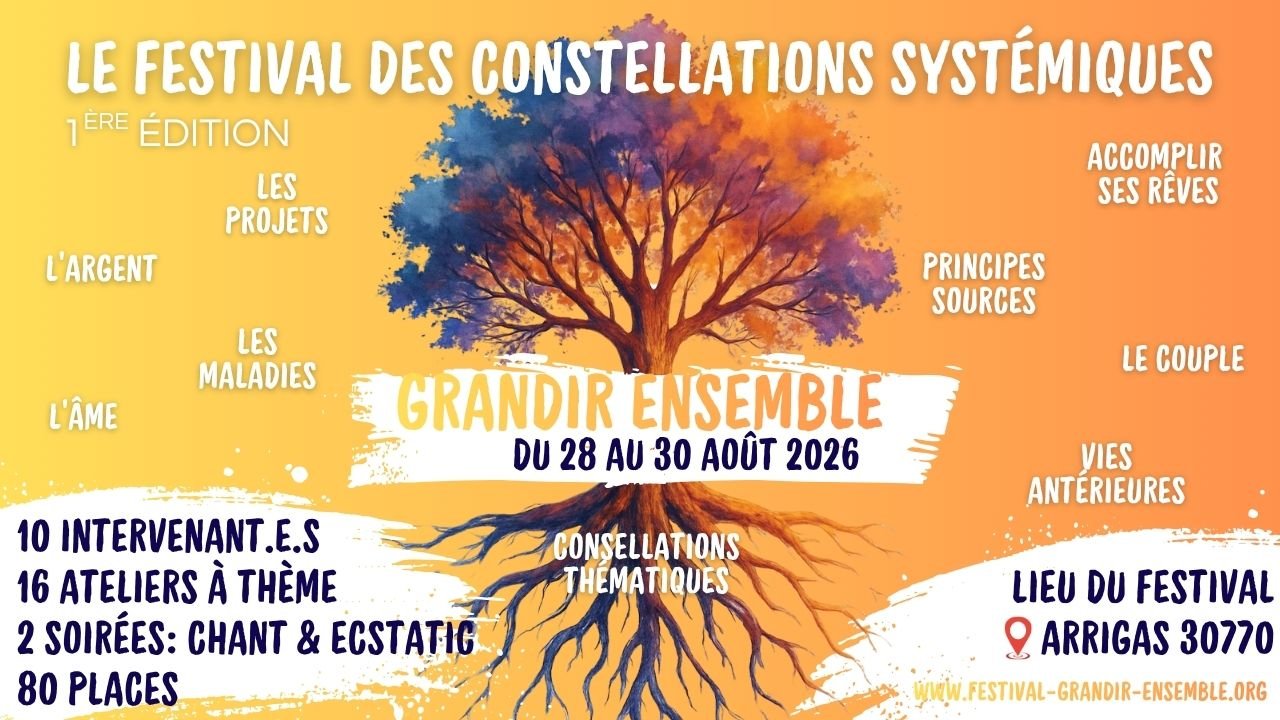 Affiche de l'événement Festival des Constellations Systémiques