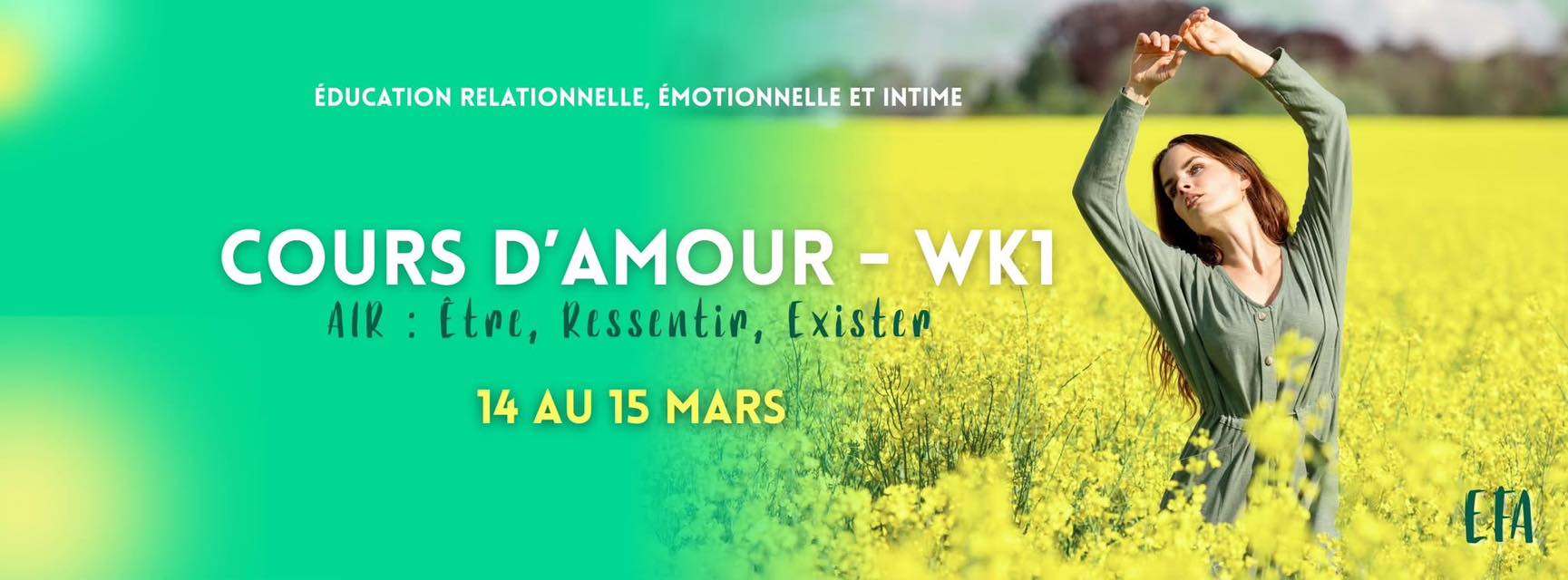 Cours d'Amour week-end 1 - Paris