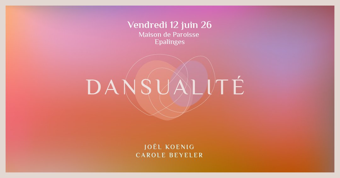 DANSUALITÉ - LE VENDREDI 12 JUIN 2026