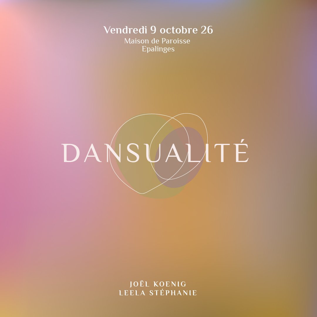 Affiche de l'événement DANSUALITÉ - LE VENDREDI 9 OCTOBRE 2026