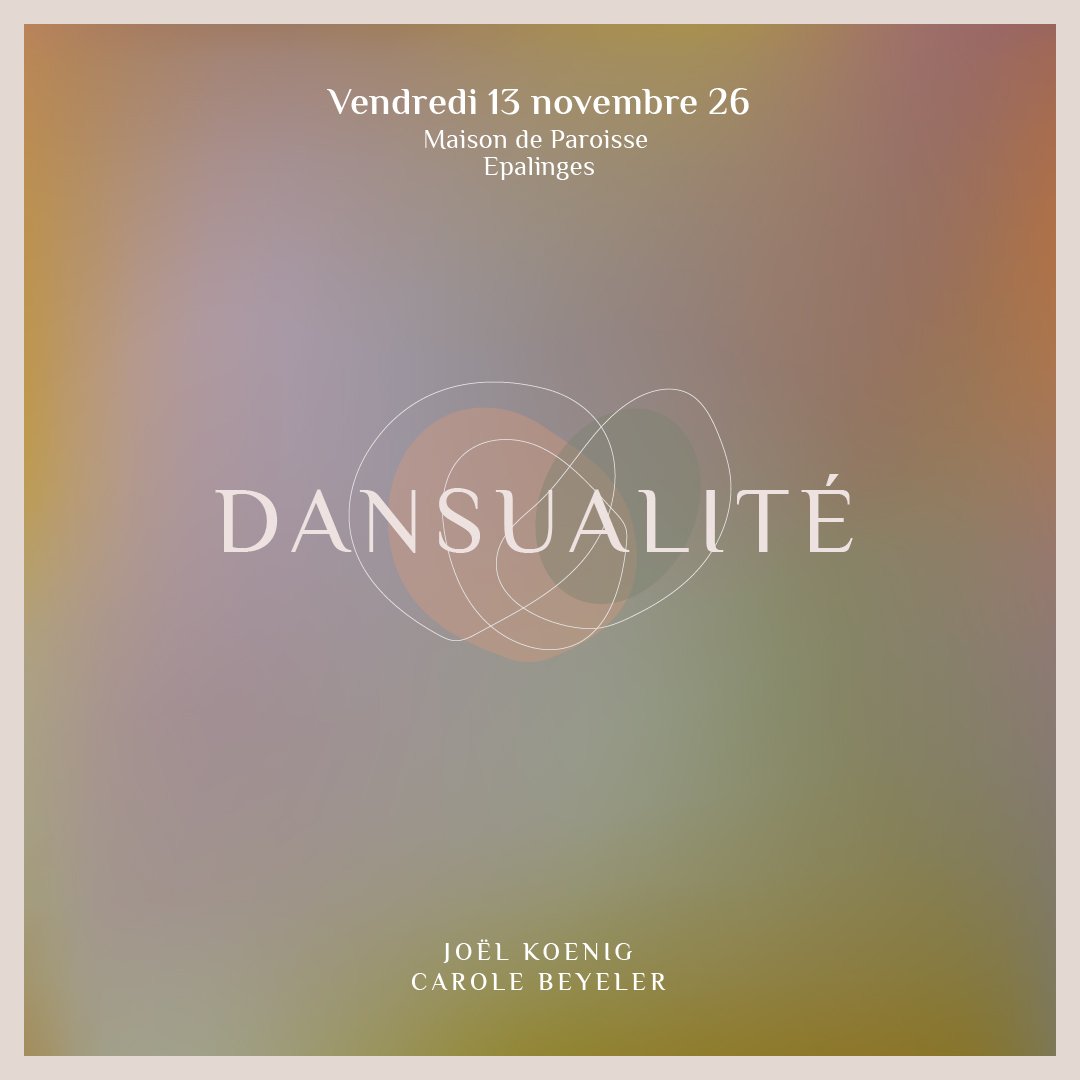 Affiche de l'événement DANSUALITÉ - LE VENDREDI 13 NOVEMBRE 2026