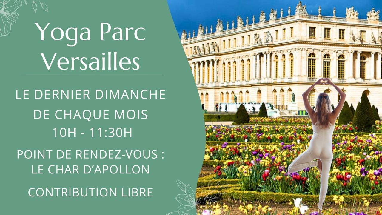 Yoga Estival au Château de Versailles
