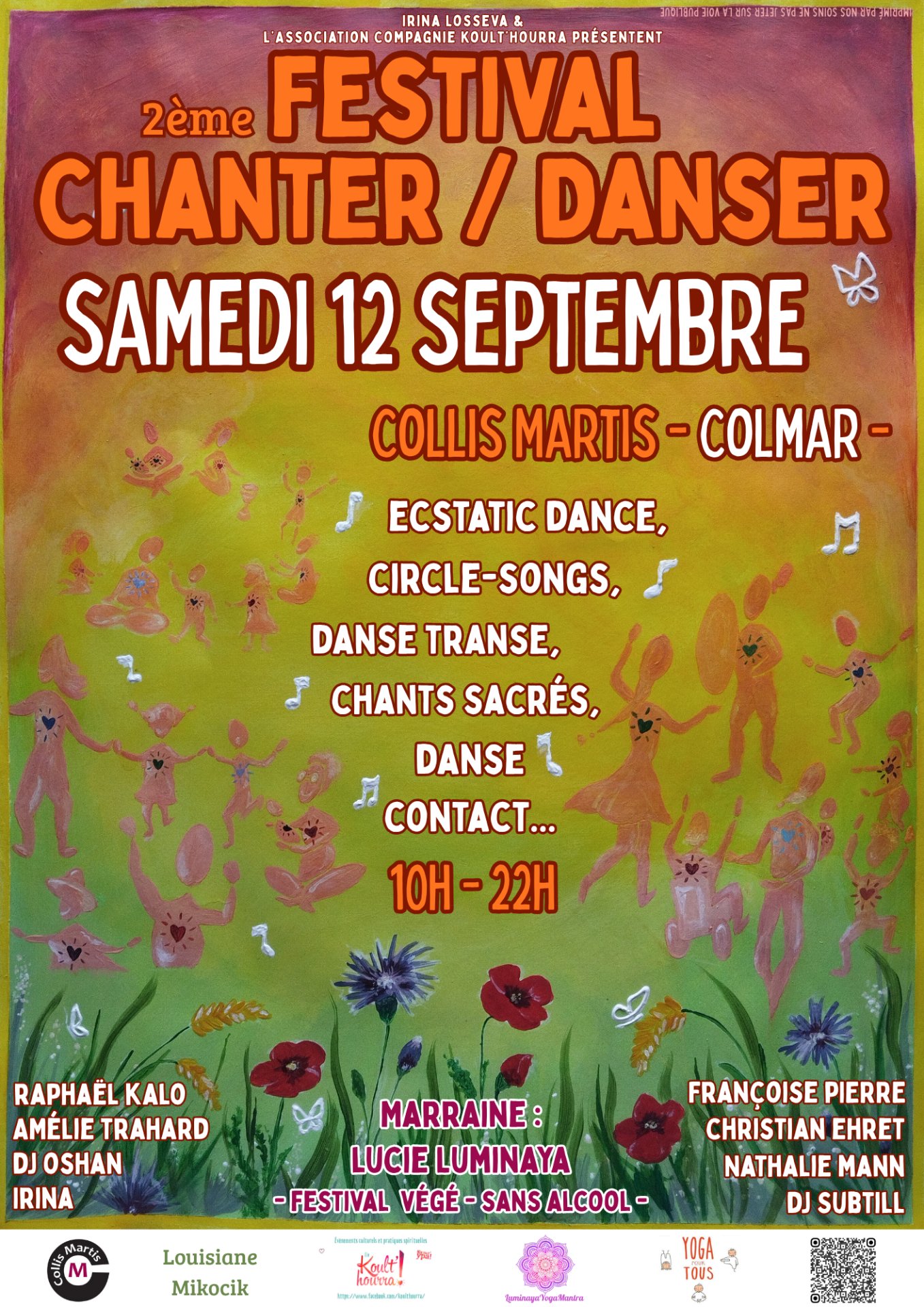 Affiche de l'événement FESTIVAL Chanter / Danser #2