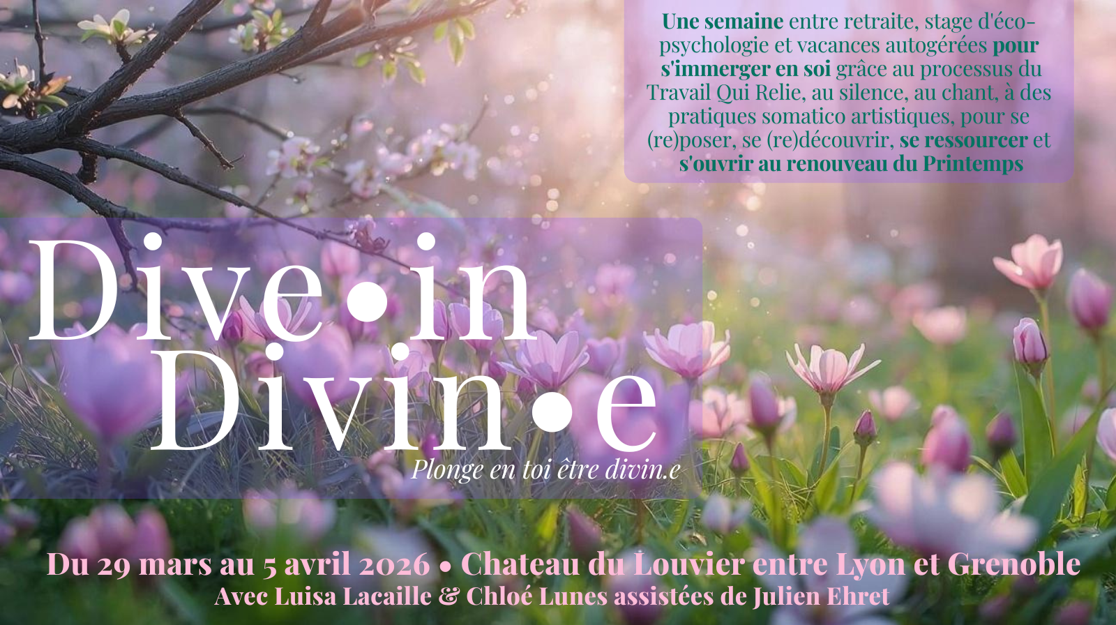 DIVE IN DIVINE Retraite