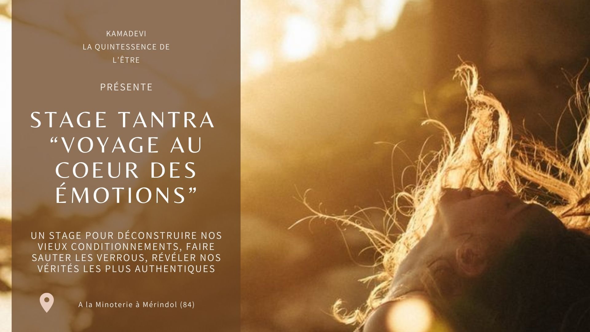 Voyage au cœur des émotions (Tantra noir)