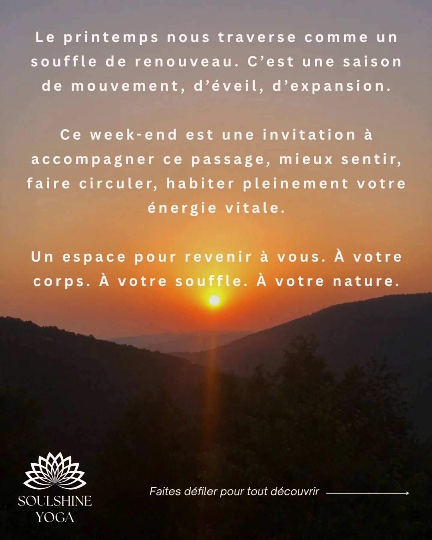 Week-end Yoga & Vitalité - 2