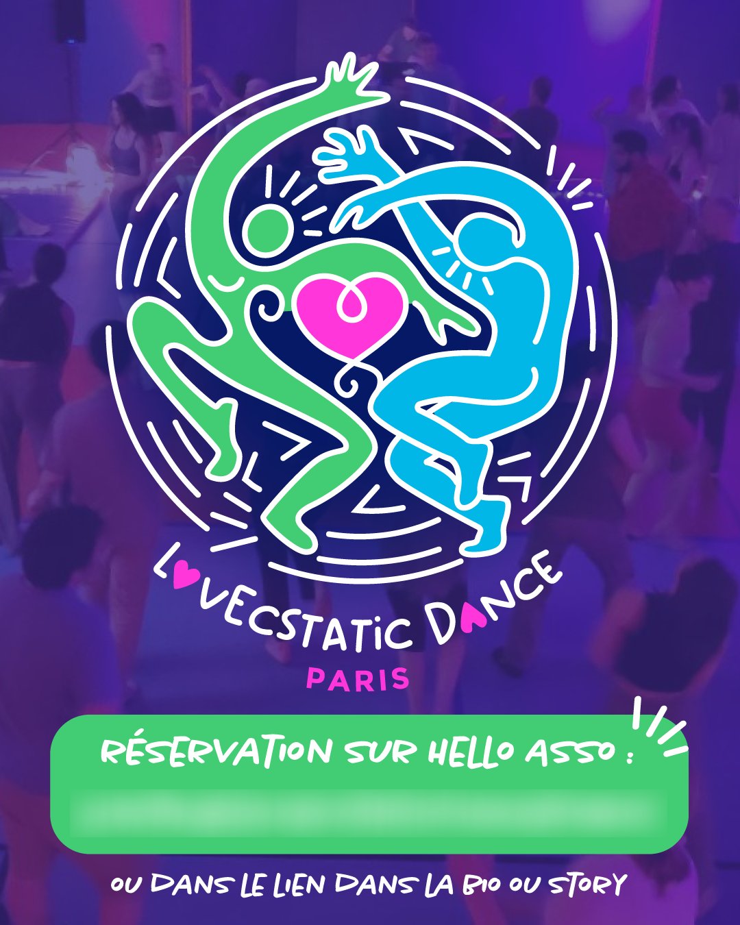 Ecstatic Dance Paris – Danse Libre Conscious Dance & DJ Set Samedi 11 Avril - photo 1