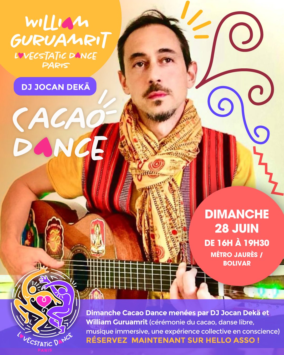 Ecstatic Dance Paris • Voyage libre avec DJ Jocan Dekä - photo 4