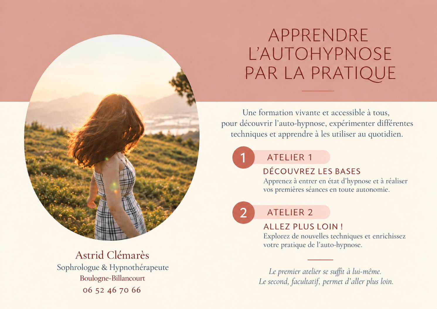 Apprendre à pratiquer seul.e l'autohypnose au quotidien_ Boulogne Billancourt - photo 2