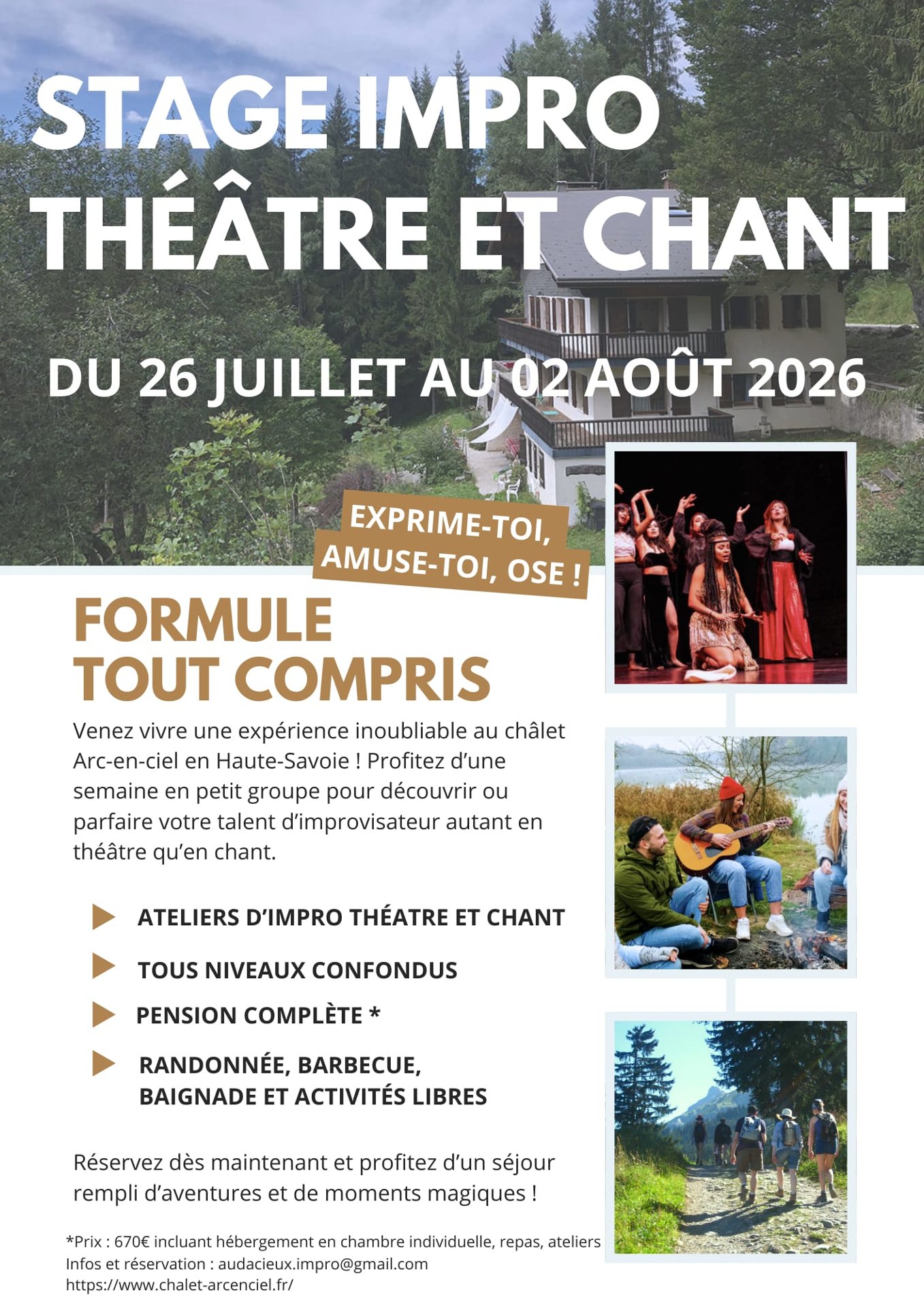 Impro, Chant & Montagne : une semaine pour libérer sa créativité - 2