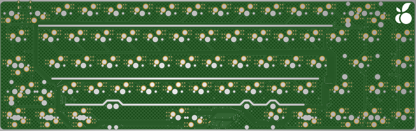 Blueberry PCB Revision E Top