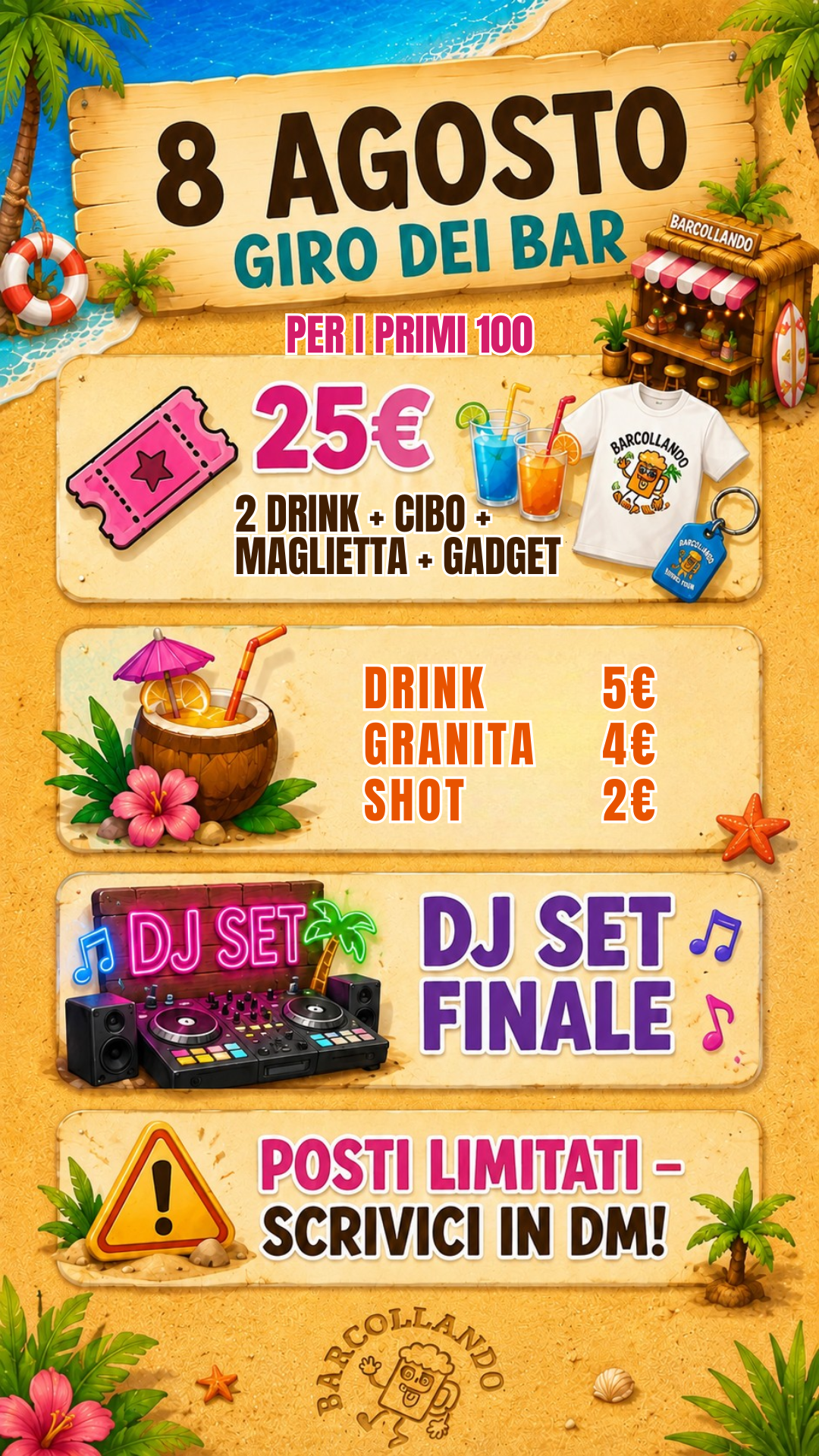 BARCOLLANO IL GIRO DEI BAR