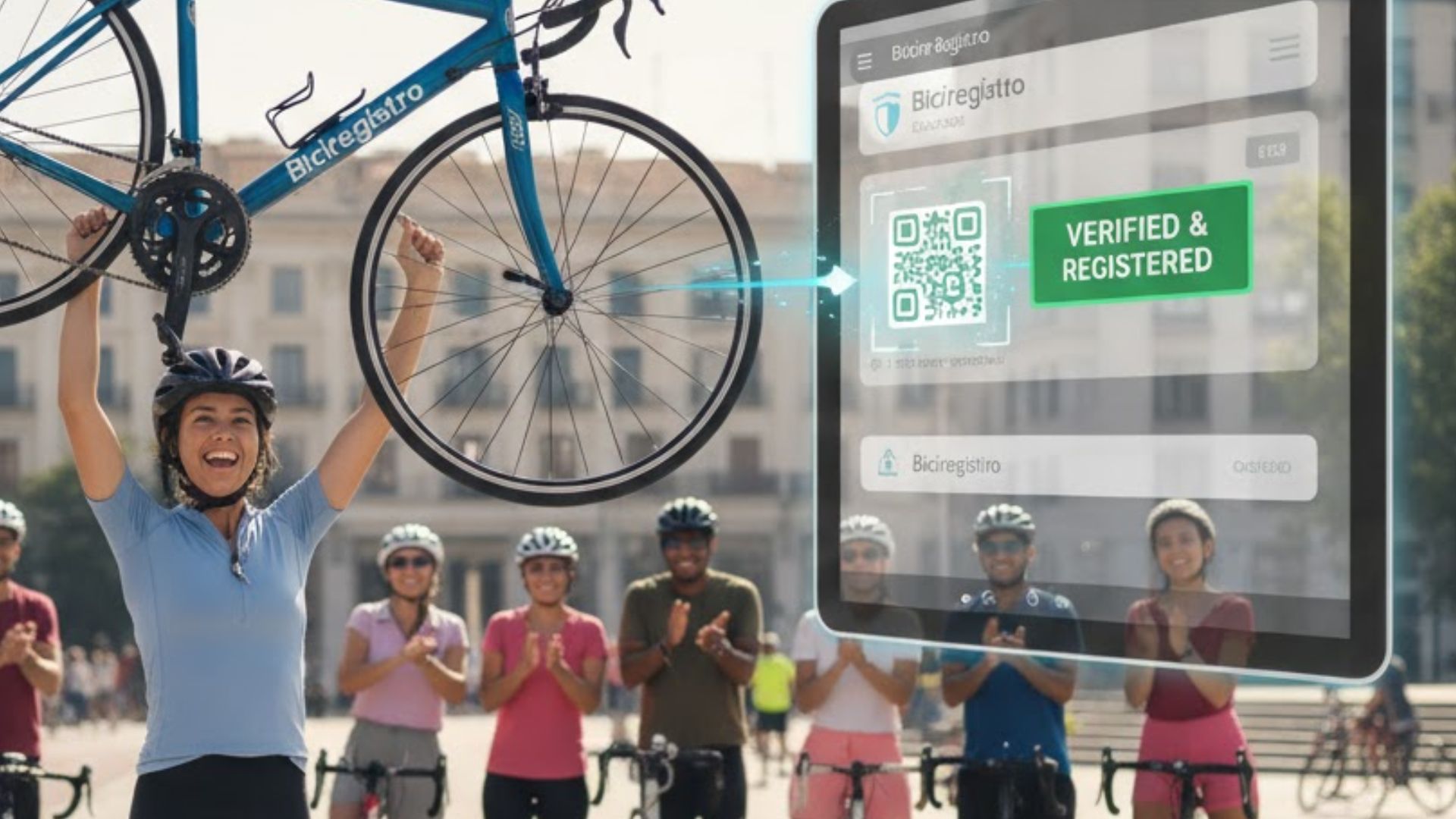 En Biciregistro tu bici esta segura y registrada