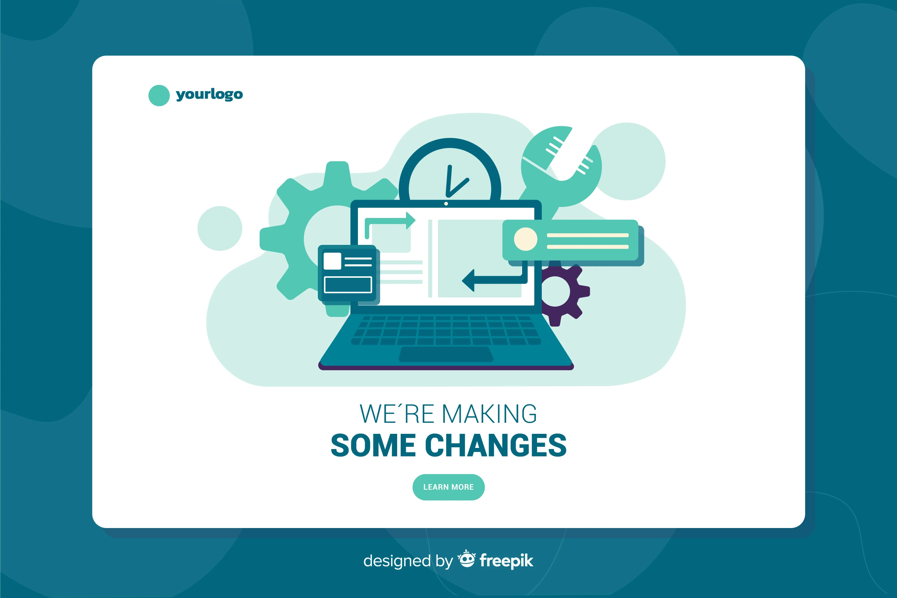 Illustration for Website Maintenance