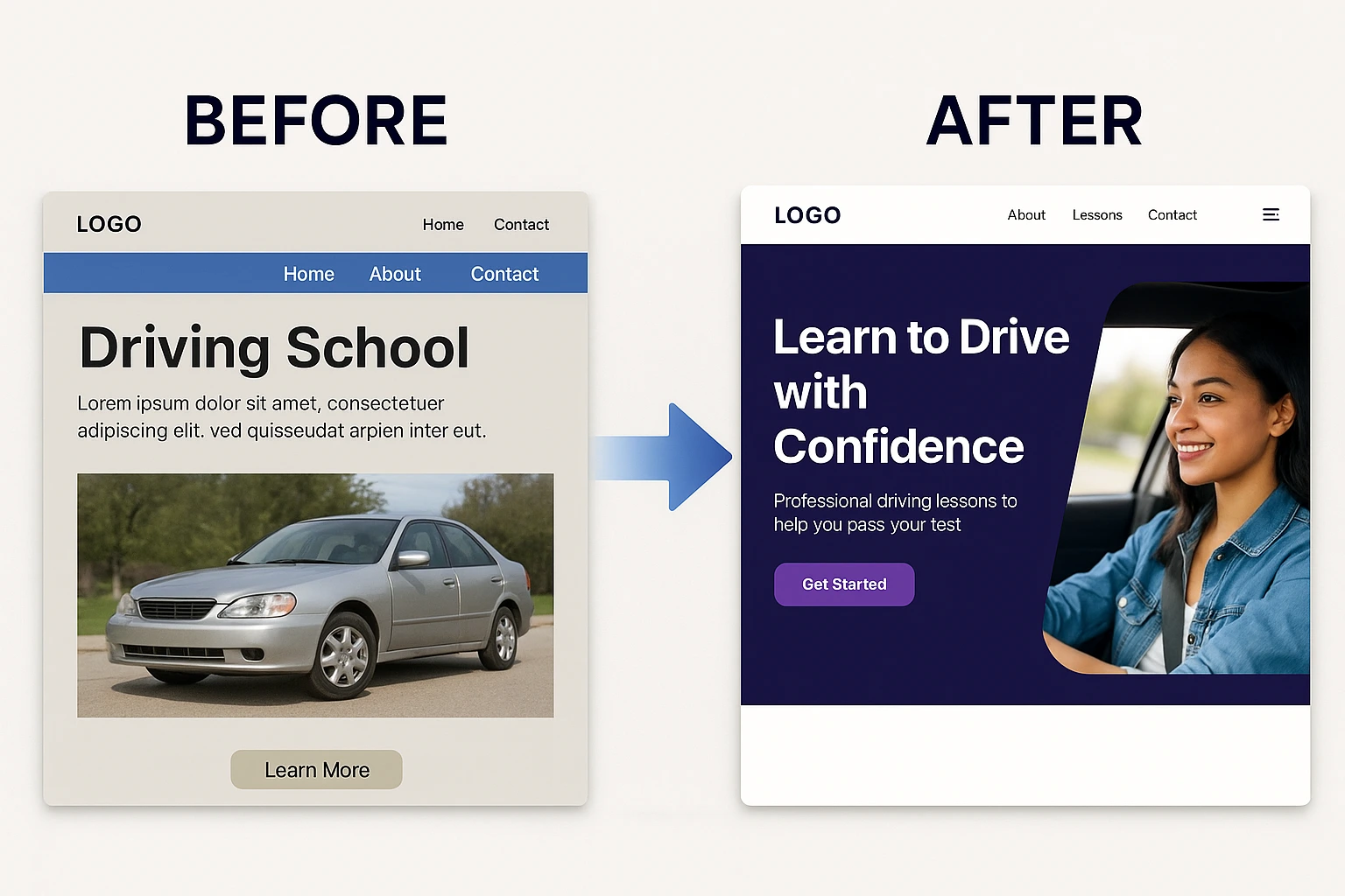 Illustration for Website Redesign