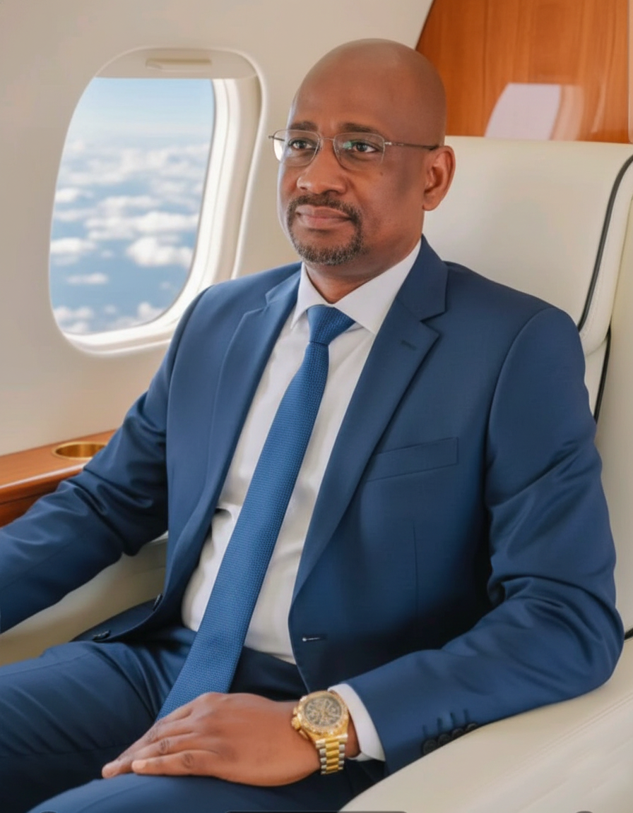 Portrait of Ali Konate, CEO of Kangala Holding