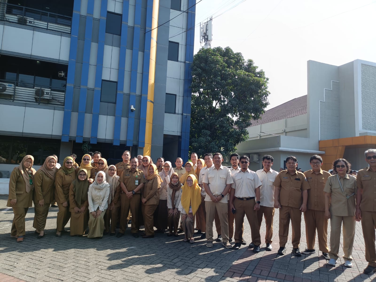 A professional team in a meeting.