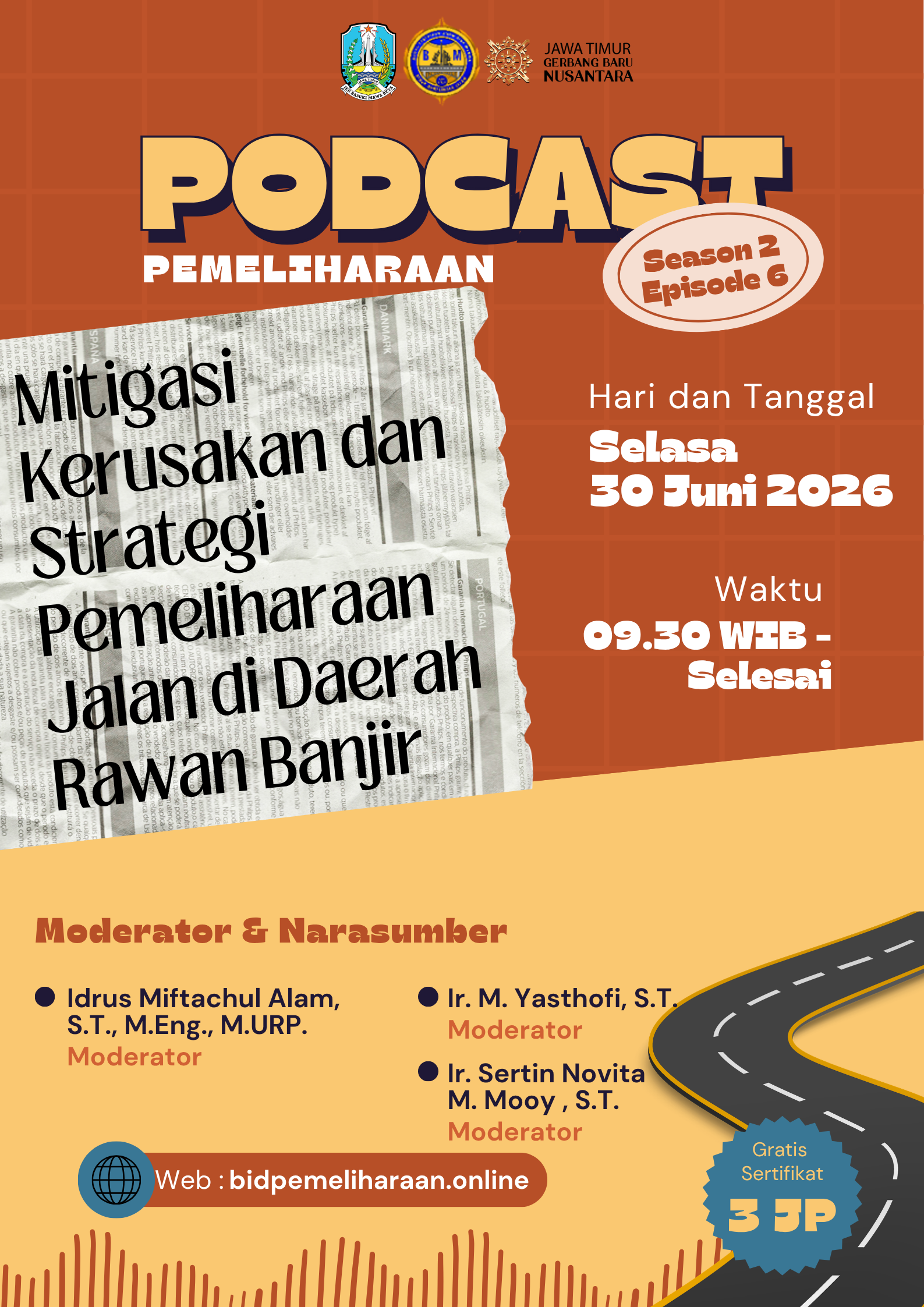 Mitigasi Kerusakan dan Strategi Pemeliharaan Jalan di Daerah Rawan Banjir