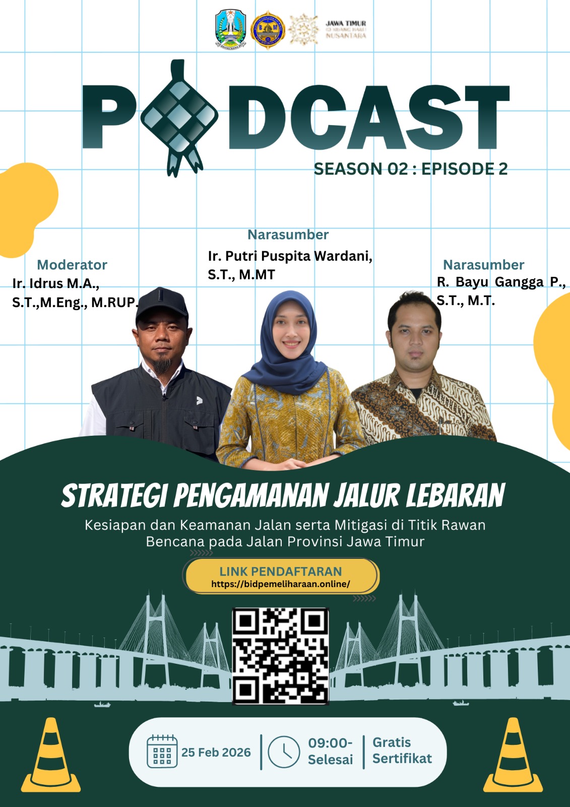 Strategi Pengamanan Jalur Lebaran: Kesiapan dan Keamanan Jalan serta Mitigasi di Titik Rawan Bencana