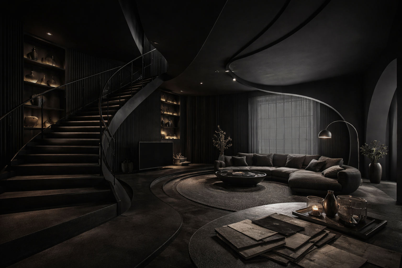 Interior design workspace