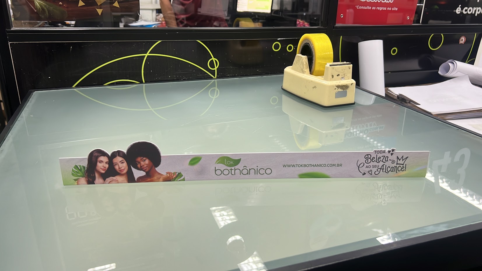 Projeto de comunicação visual realizado para cliente.