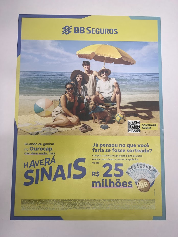 Projeto de comunicação visual realizado para cliente.