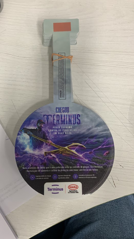 Projeto de comunicação visual realizado para cliente.