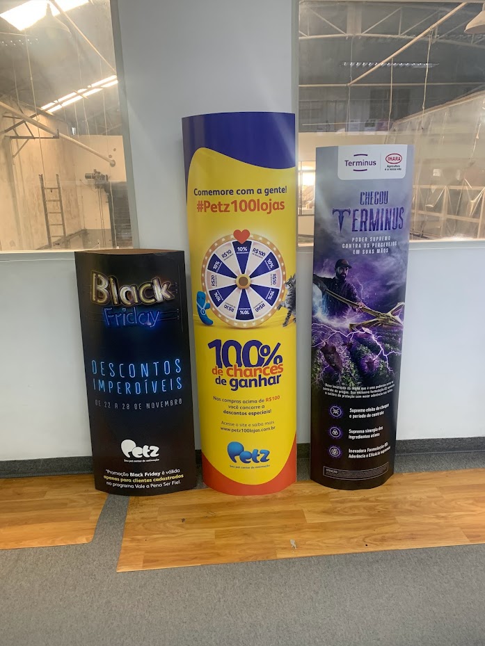 Projeto de comunicação visual realizado para cliente.