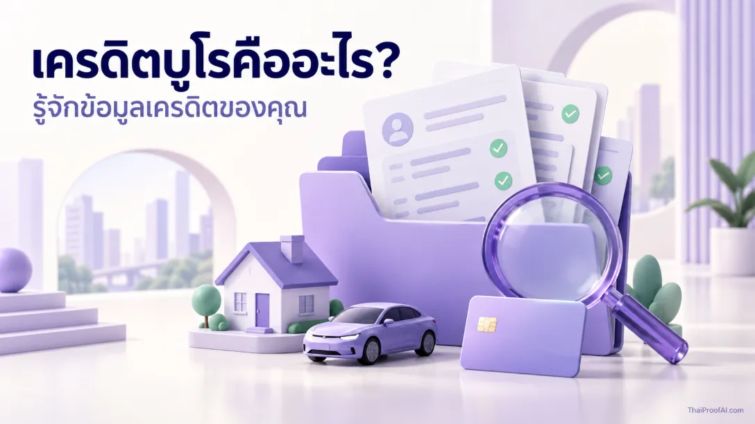 ตรวจเครดิตบูโรด้วยตัวเอง ทำอย่างไร? อัปเดตช่องทางเช็กออนไลน์ล่าสุด