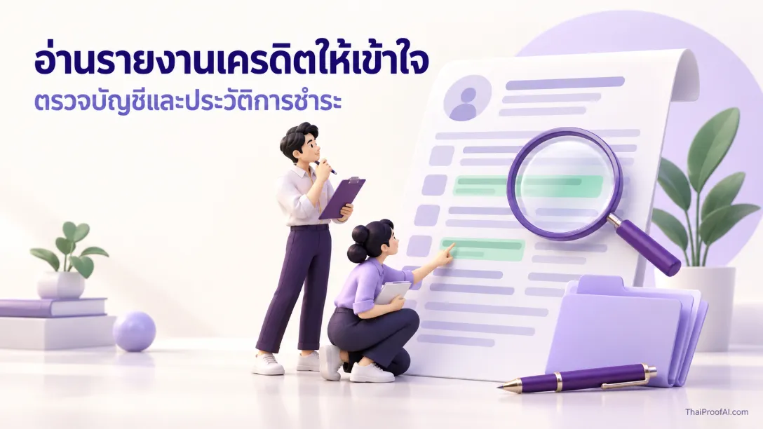 ตรวจเครดิตบูโรด้วยตัวเอง ทำอย่างไร? อัปเดตช่องทางเช็กออนไลน์ล่าสุด