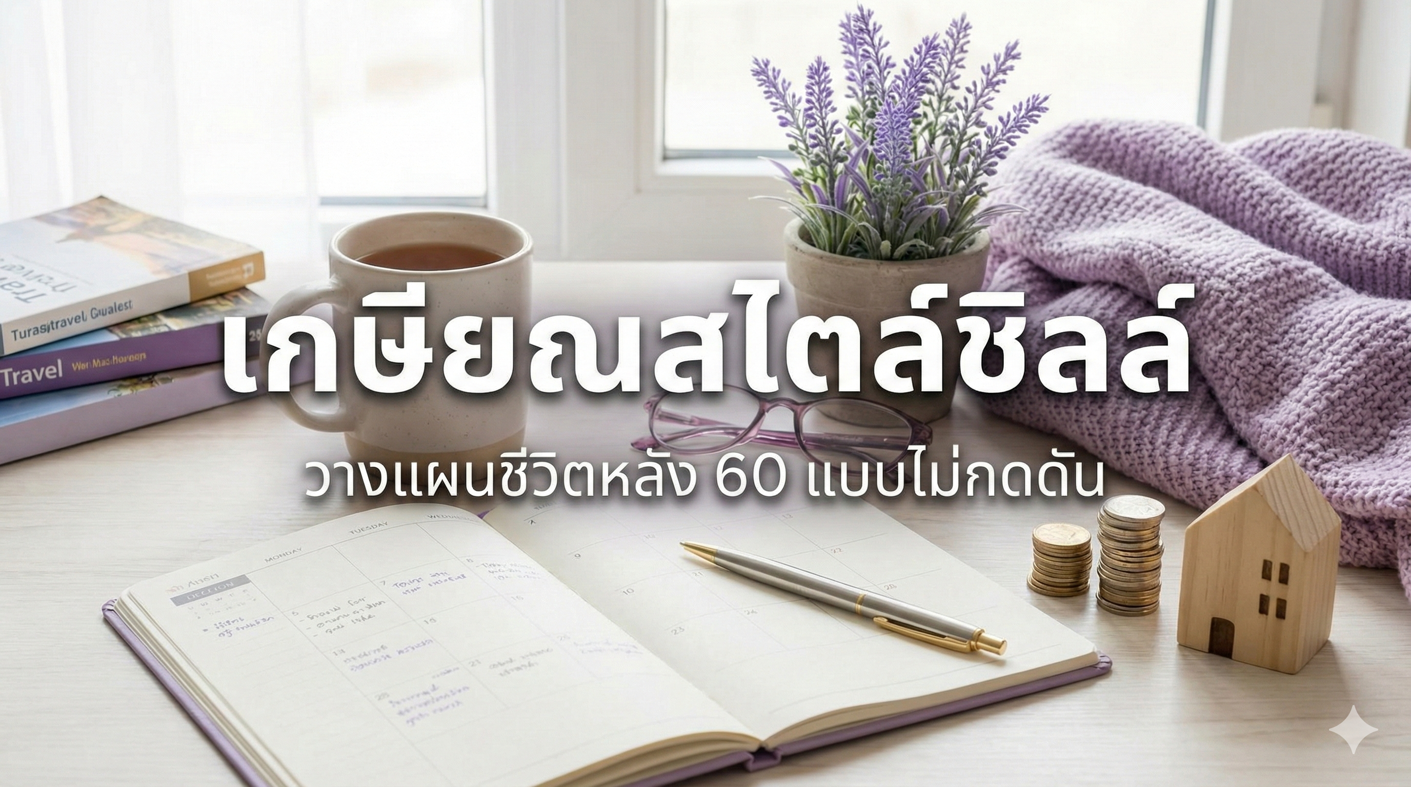 เกษียณสไตล์ชิลล์ วางแผนชีวิตหลัง 60 แบบไม่กดดันตัวเอง