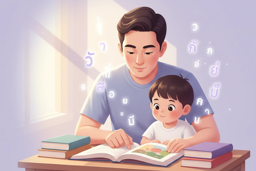 สอนเด็กสะกดคำให้จำได้แม่น เก่งภาษาไทย เริ่มง่ายๆ ที่บ้านและในห้องเรียน (ฉบับสมบูรณ์)