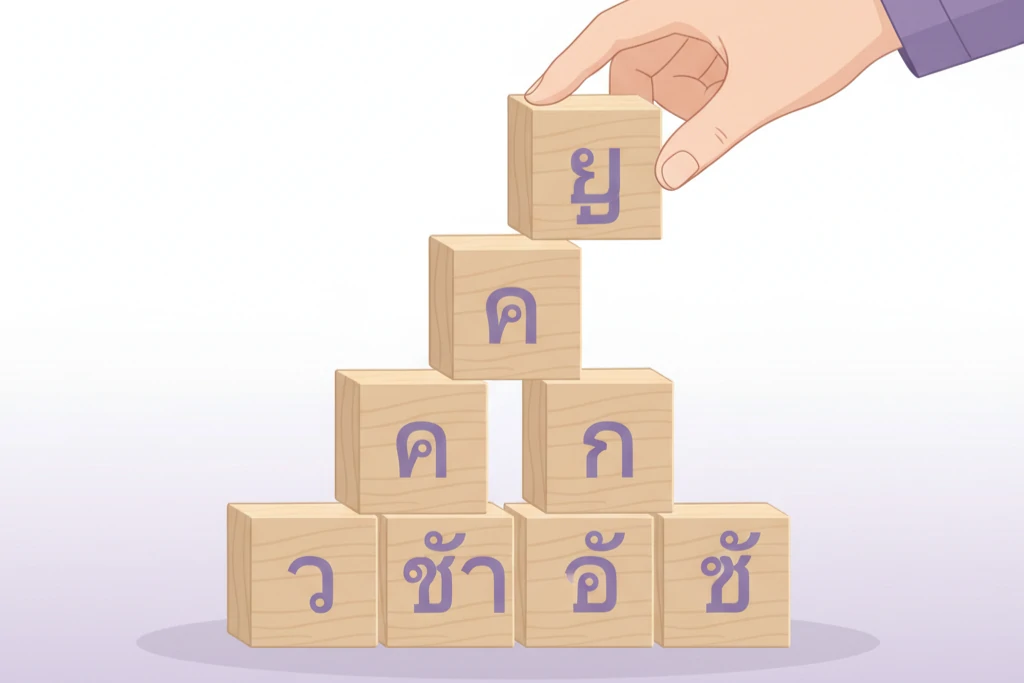 สอนเด็กสะกดคำให้จำได้แม่น เก่งภาษาไทย เริ่มง่ายๆ ที่บ้านและในห้องเรียน (ฉบับสมบูรณ์)