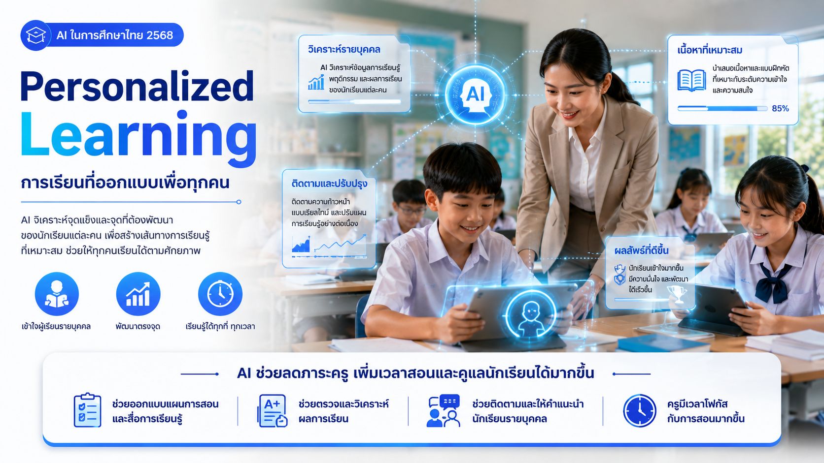 อนาคตเด็กไทย กับยุคที่มีAI จะเป็นอย่างไร