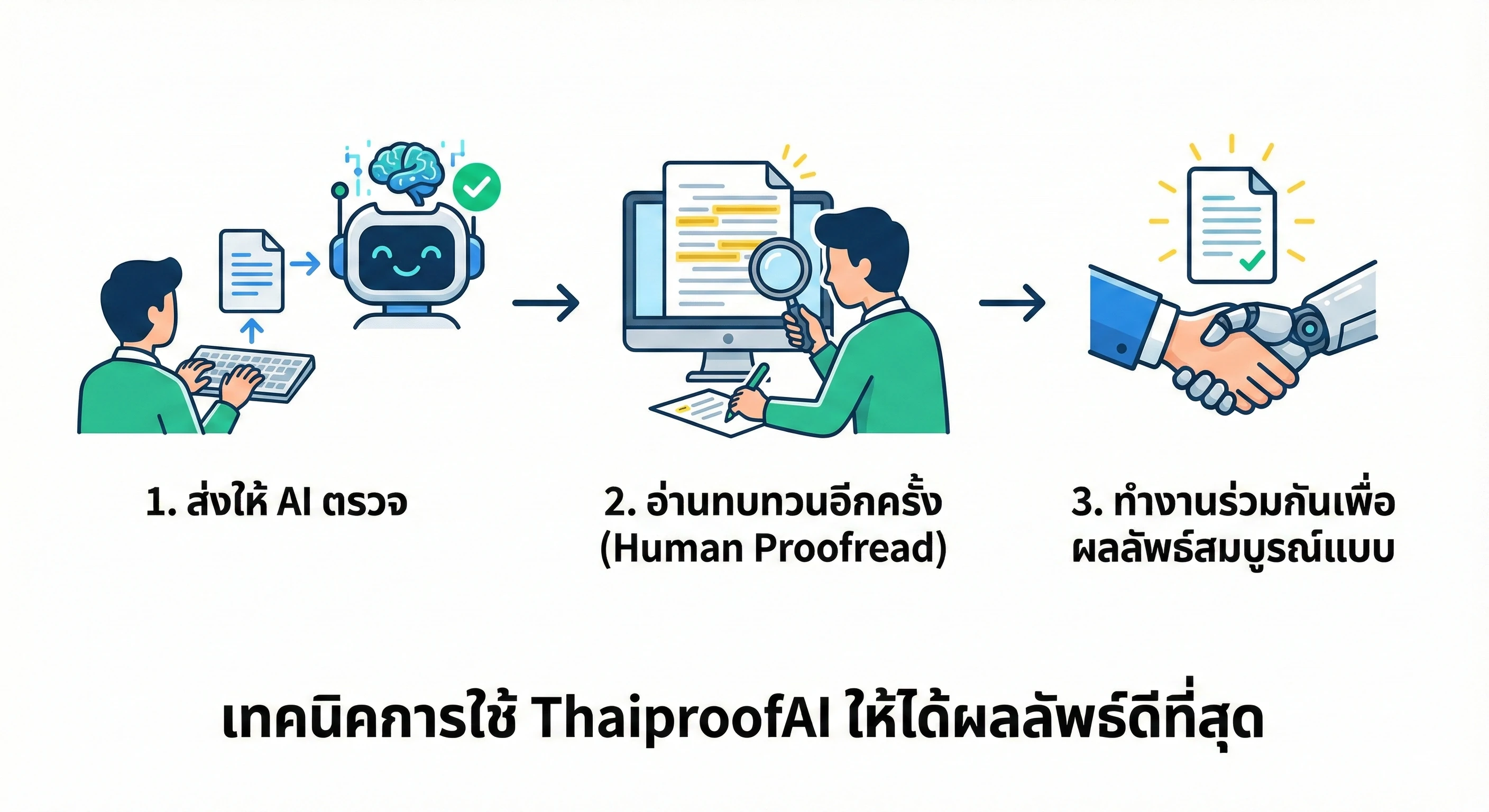 Thaiproofai เครื่องมือเช็คคำผิดภาษาไทยที่ทำให้คุณเขียนเหมือนมี "มืออาชีพ"
