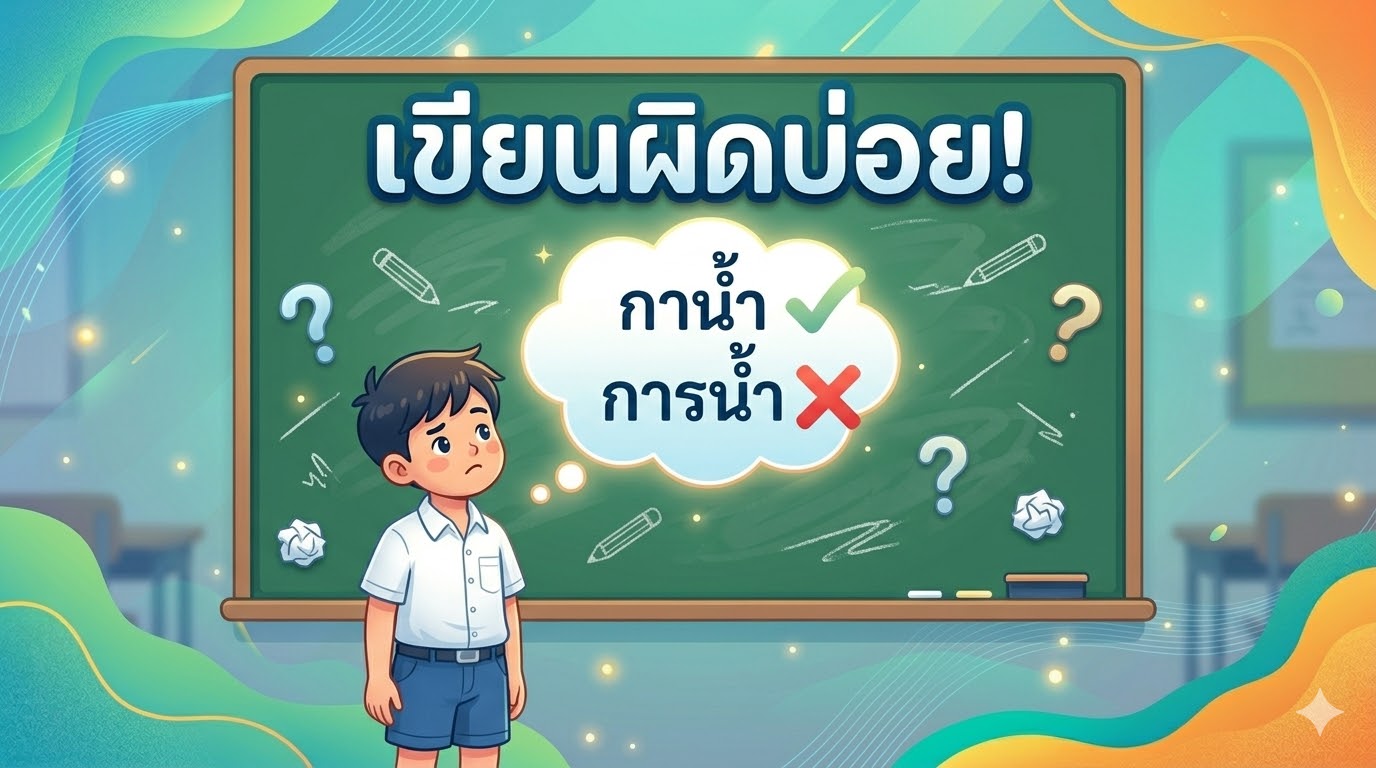 คำพ้องเสียง คืออะไร? 100 ตัวอย่าง พร้อมความหมาย