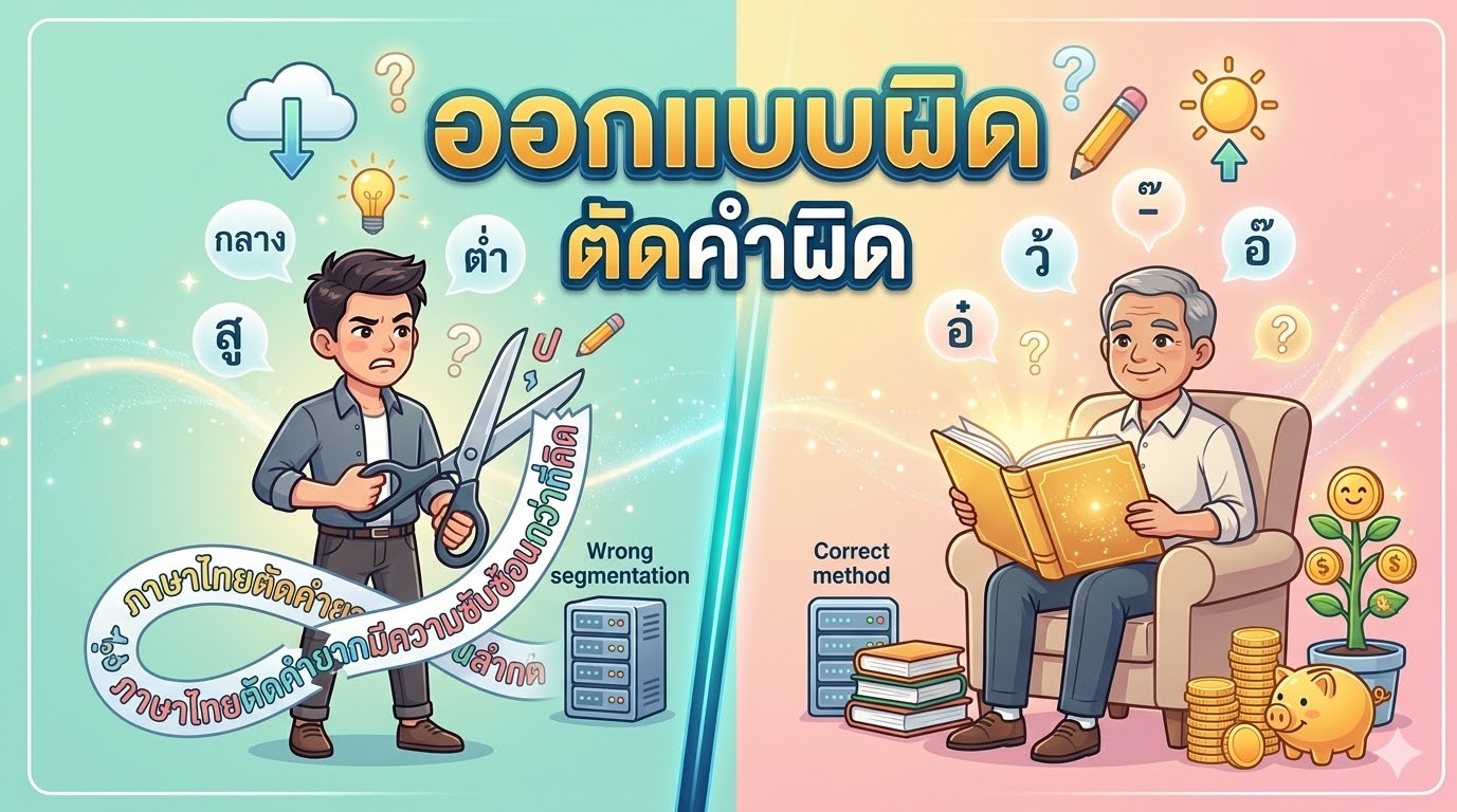 ทำไม Tool ตรวจคำผิดภาษาไทยส่วนใหญ่ยังไม่ดีพอ — มุมมองตรงๆ จากคนที่สร้าง Tool เอง