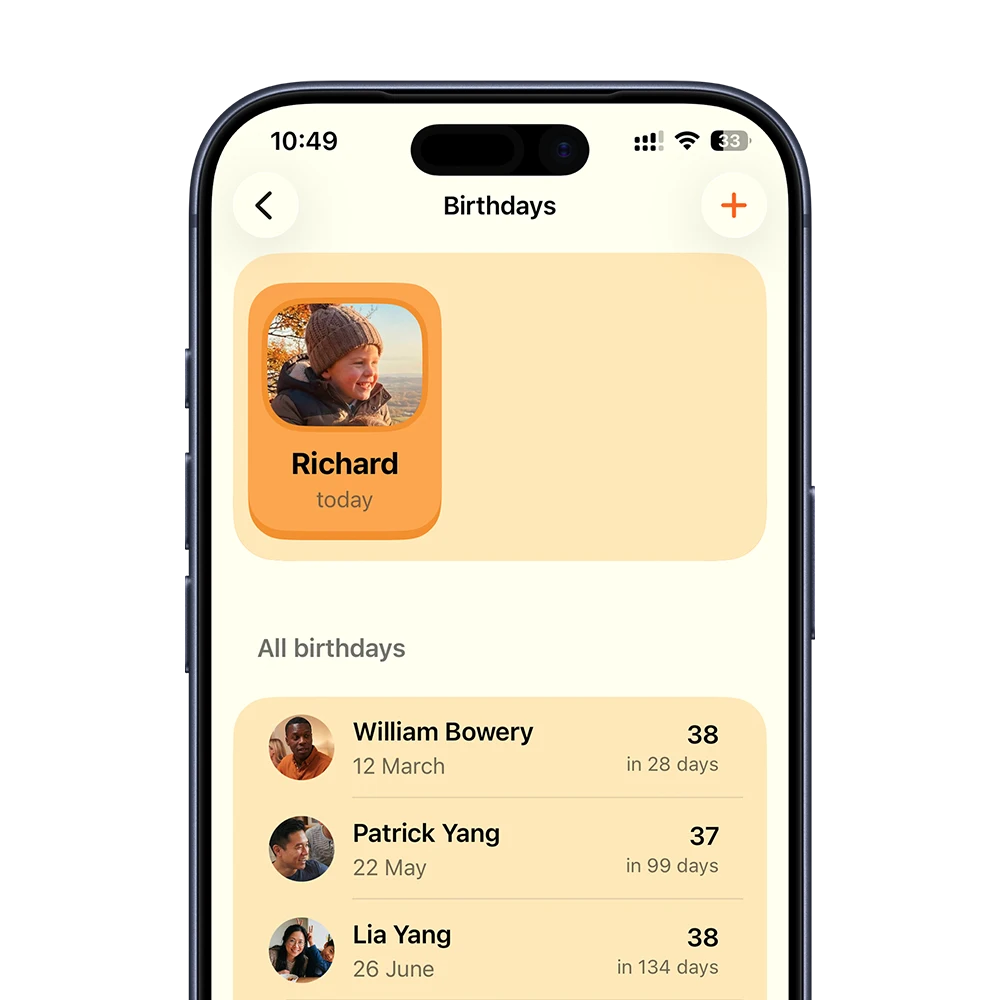 Save once, remember forever