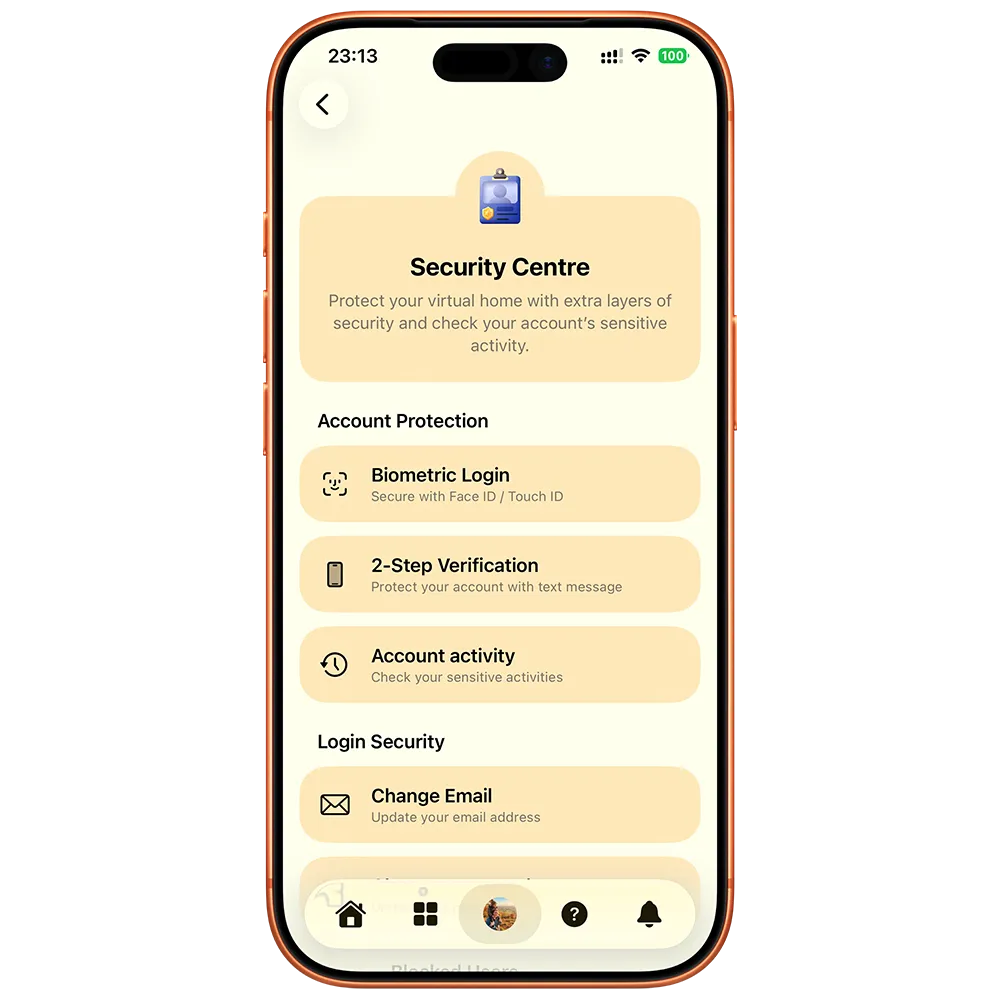 HomeOS security and privacy illustration