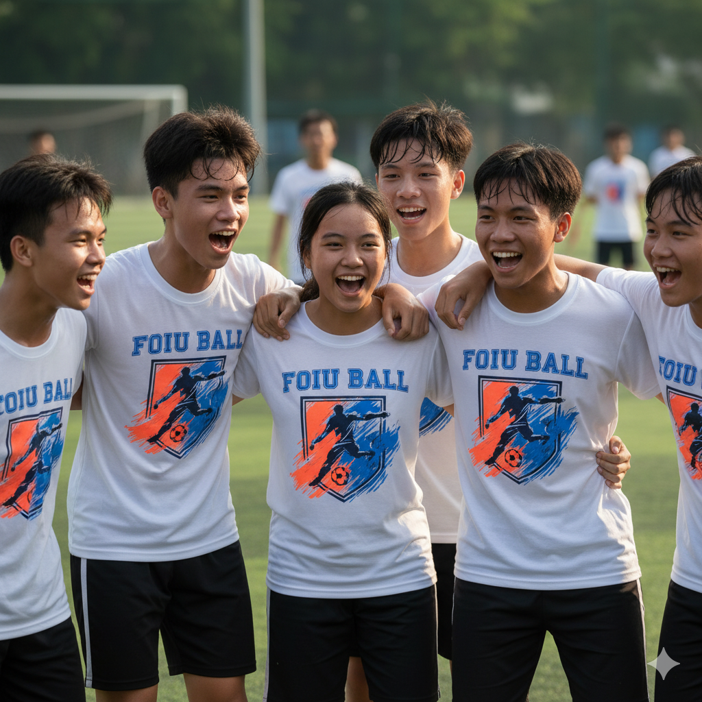 T-shirt with a vibrant splash of color AI design