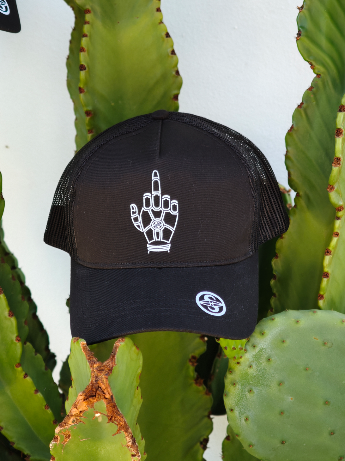 Gorra F*CK LIMITS - Negro - Negro | Sarah Con H Marbella