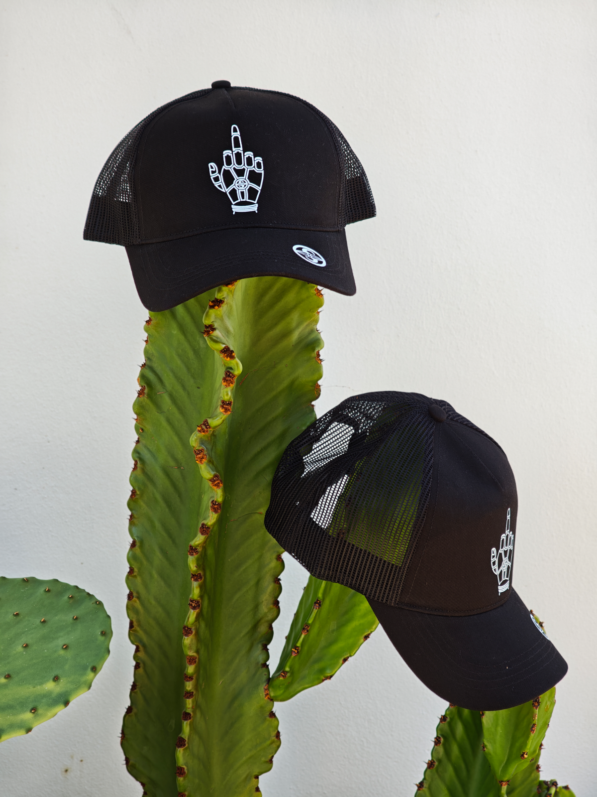 Gorra F*CK LIMITS - Negro - Negro | Sarah Con H Marbella - Vista alternativa