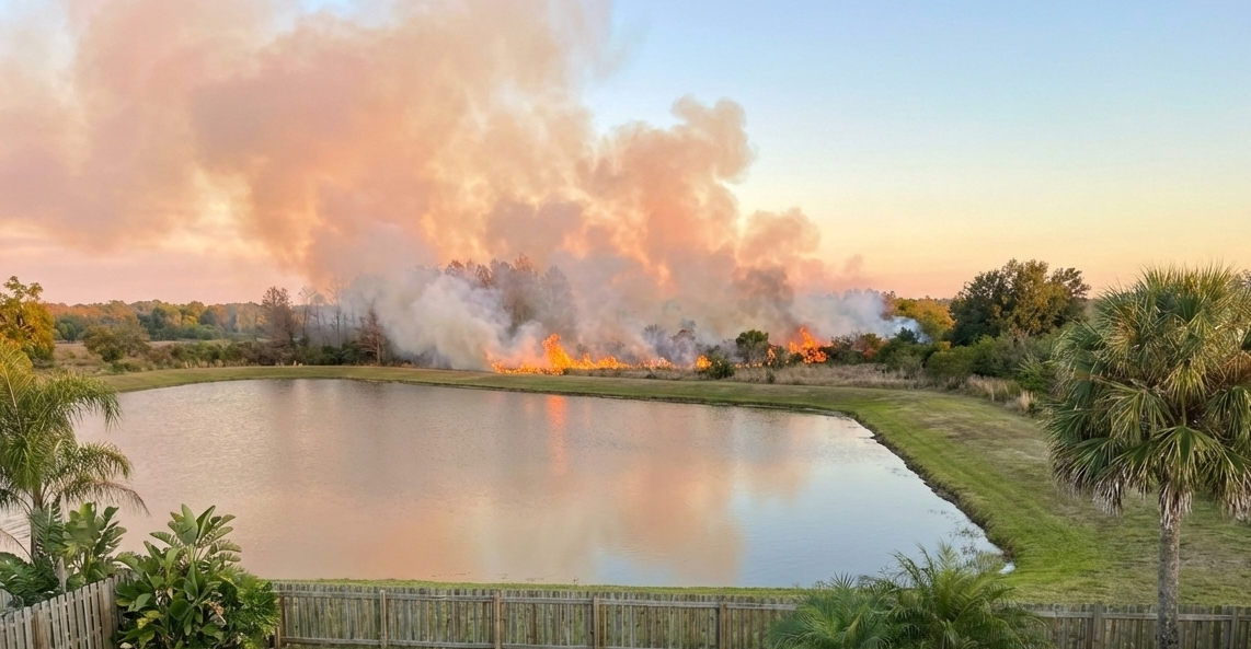 Breaking News Alert: Brush Fire Reported in Mirada Subdivision