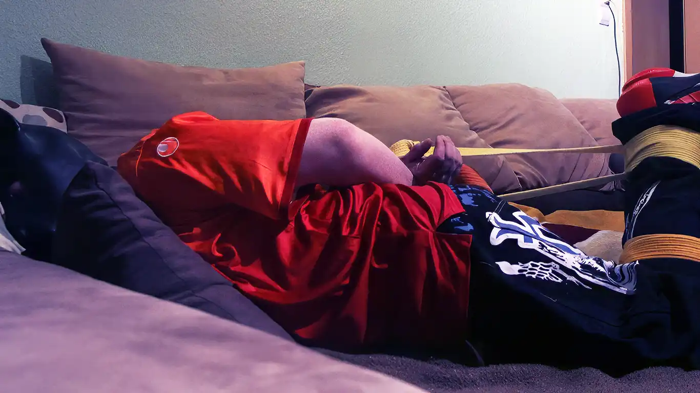 Erste Bondage Session background