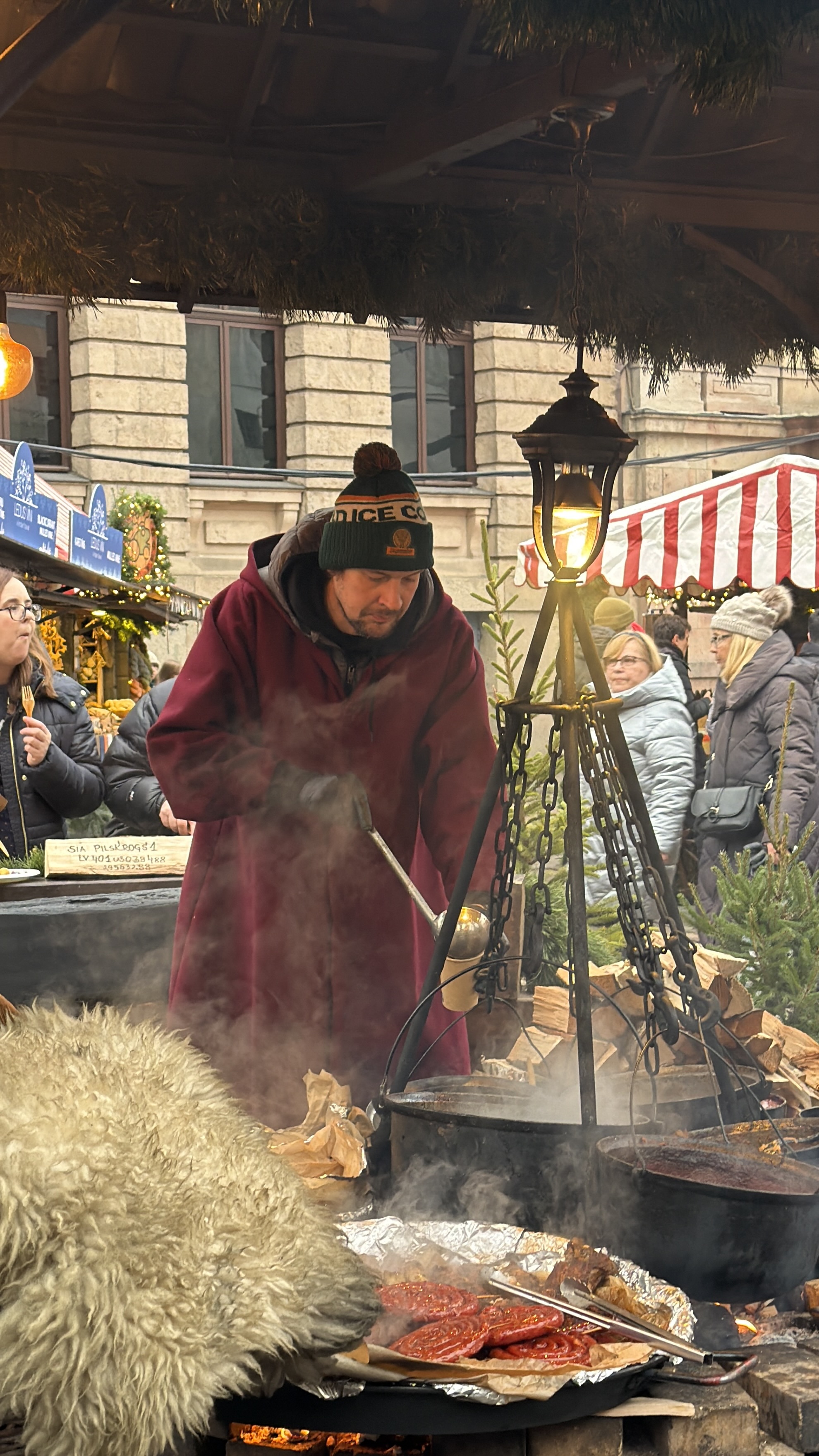 A view of a winding road through a green valley.