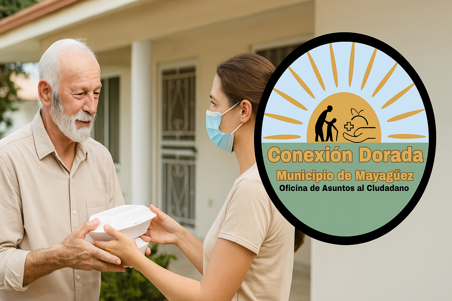 Una caja llena de productos frescos y alimentos.