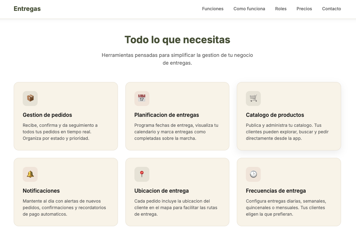 EntregasYa - App de gestión de entregas y pedidos.