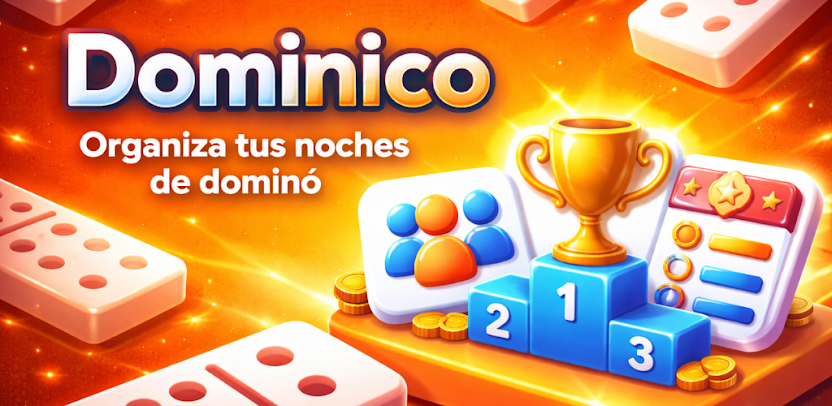 Dominico - App para organizar noches de dominó.