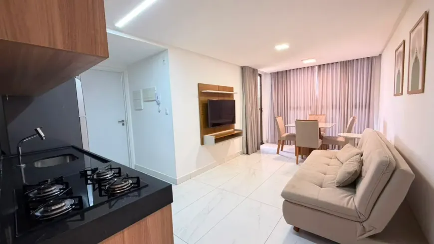 Apartamento com 1 Quarto para alugar, 43m² - Cabo Branco